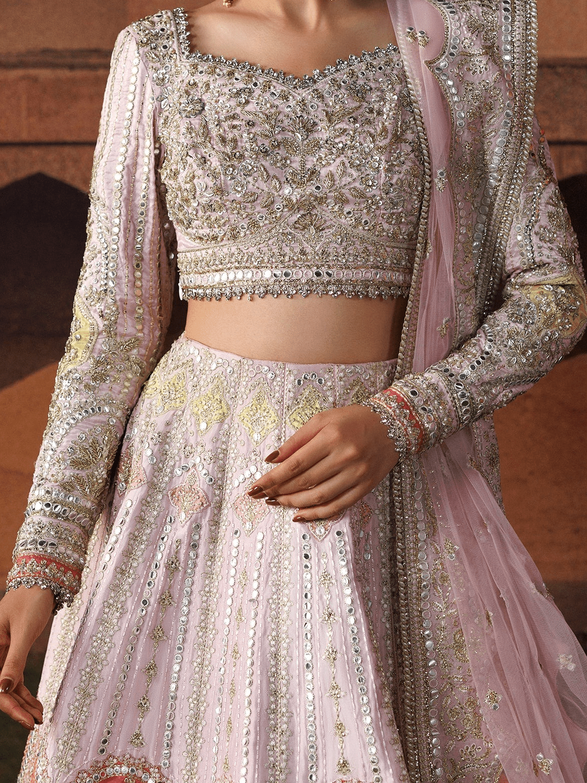 Gul-e-roshan | SHEHNAI WEDDING FORMALS '26 | Aforzeh - Portia Fabrics