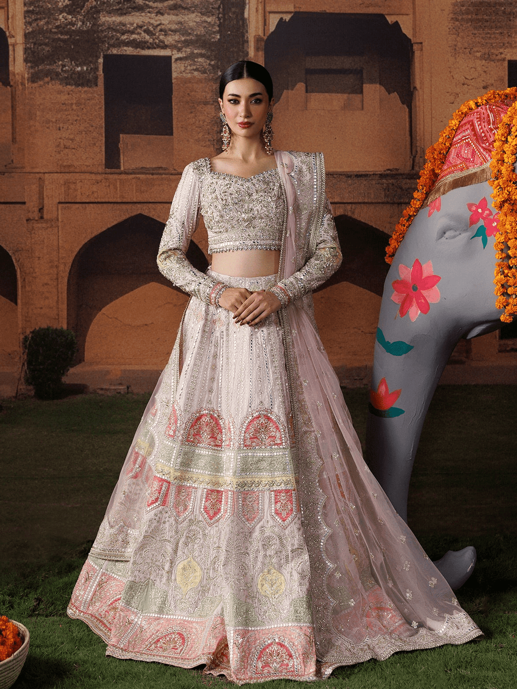Gul-e-roshan | SHEHNAI WEDDING FORMALS '26 | Aforzeh - Portia Fabrics