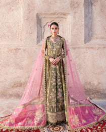 Gulbahar I Arzu Festive Unstitched Collection I Zarqash - Portia Fabrics
