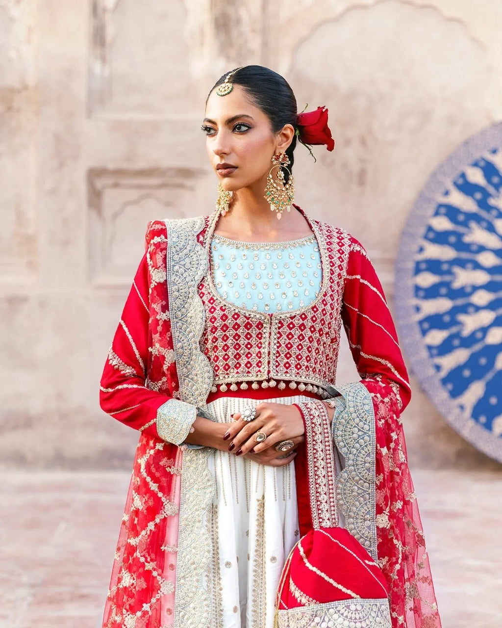 Gulrukh I Arzu Festive Unstitched Collection I Zarqash - Portia Fabrics