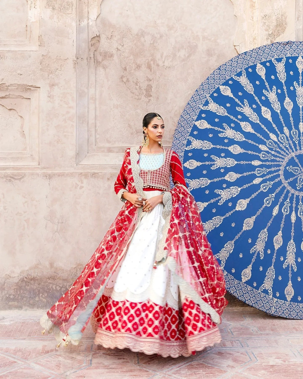 Gulrukh I Arzu Festive Unstitched Collection I Zarqash - Portia Fabrics