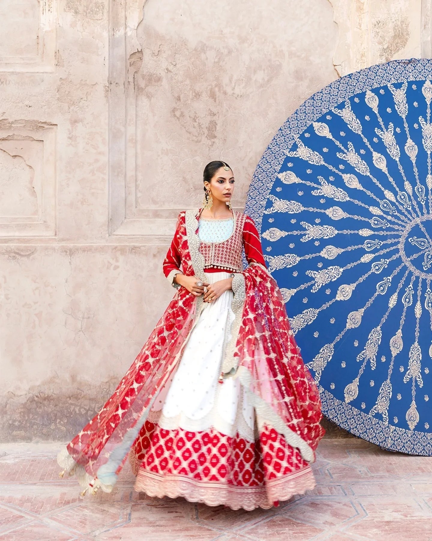 Gulrukh I Arzu Festive Unstitched Collection I Zarqash - Portia Fabrics Main image
