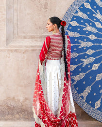 Gulrukh I Arzu Festive Unstitched Collection I Zarqash - Portia Fabrics