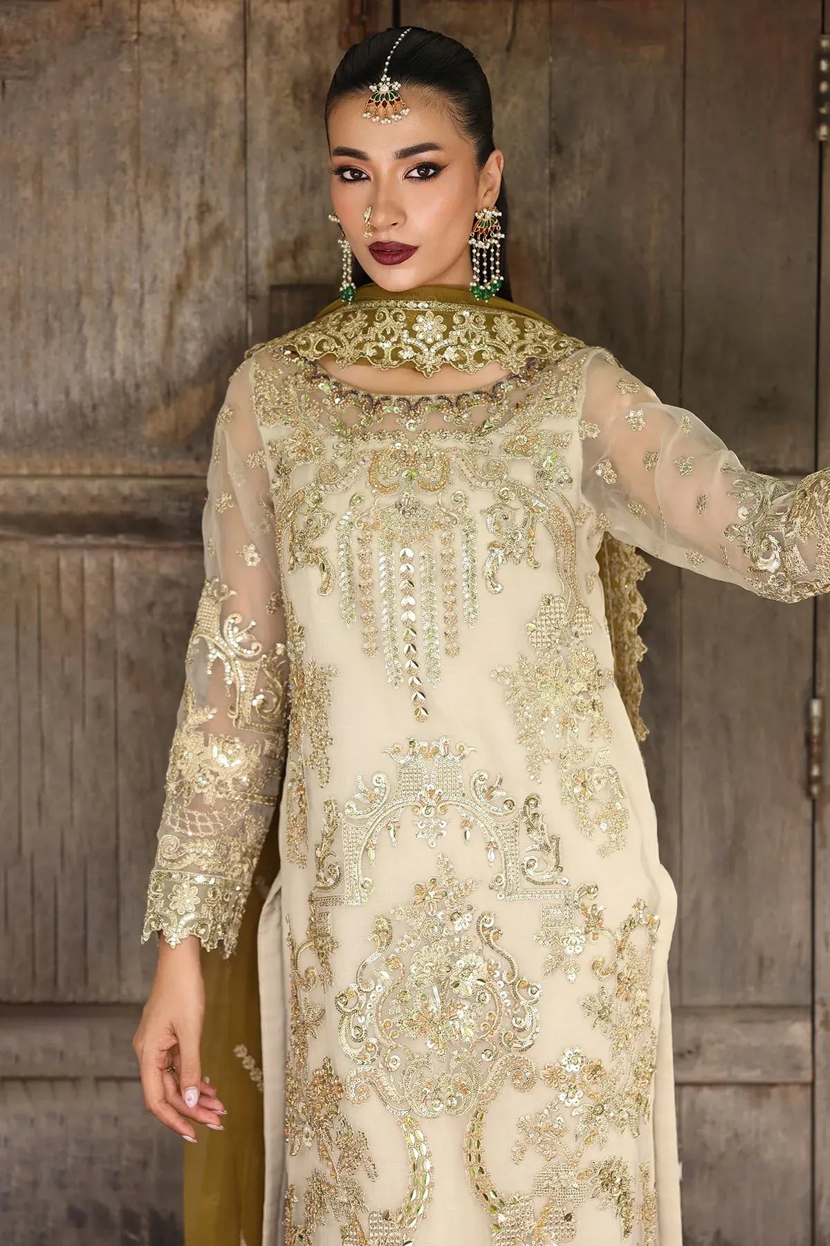 I-229 ROHMA I 𝓢𝓪𝓲𝔂𝓪𝓻𝓪 ~ Luxury Formals ‘25 I Imrozia I Serene - Portia Fabrics