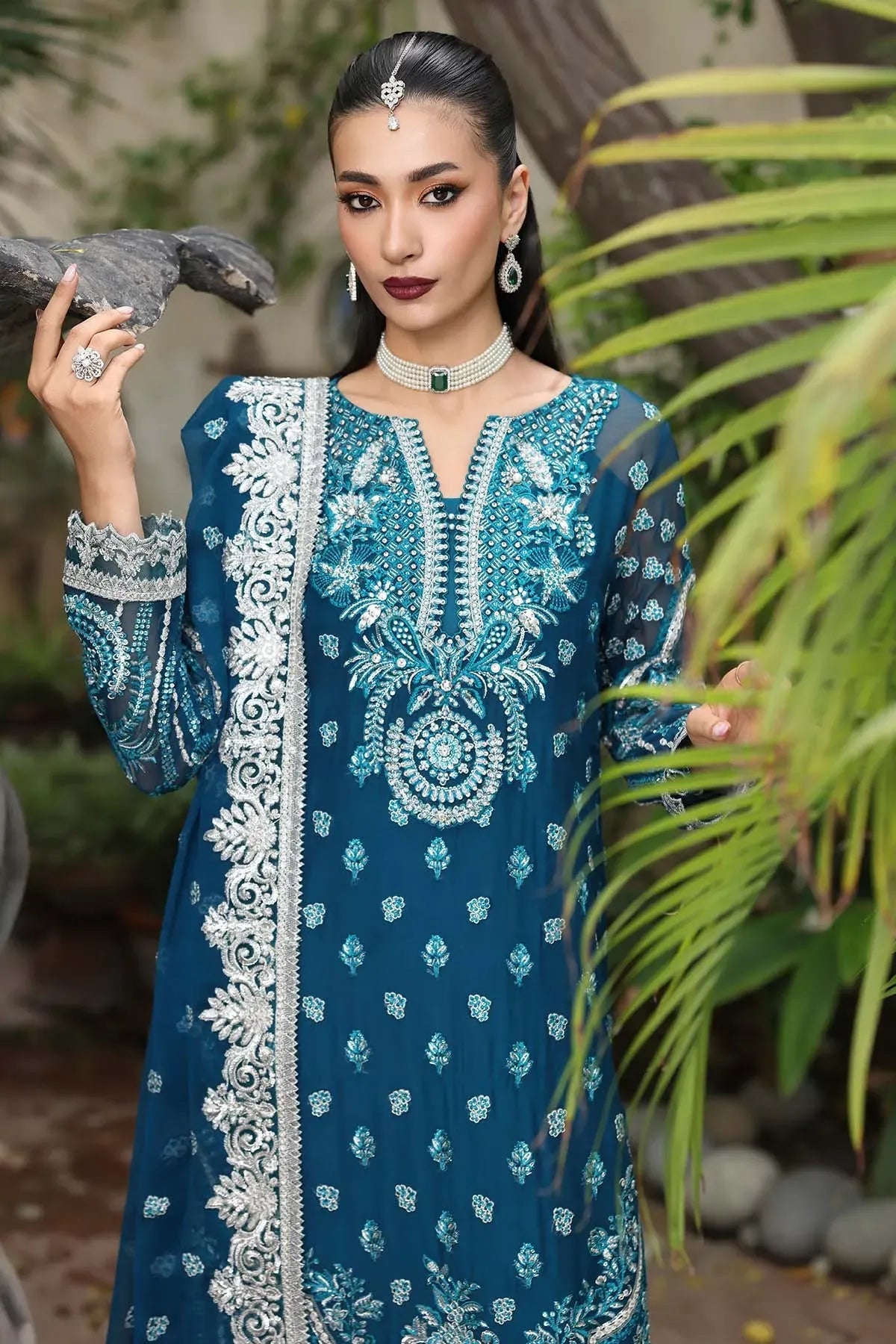 I-232 AZURA I 𝓢𝓪𝓲𝔂𝓪𝓻𝓪 ~ Luxury Formals ‘25 I Imrozia I Serene - Portia Fabrics