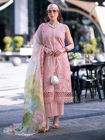 BW - 008 | 3 PC LAWN I Broadway Luxury Lawn '26 I MAHNUR