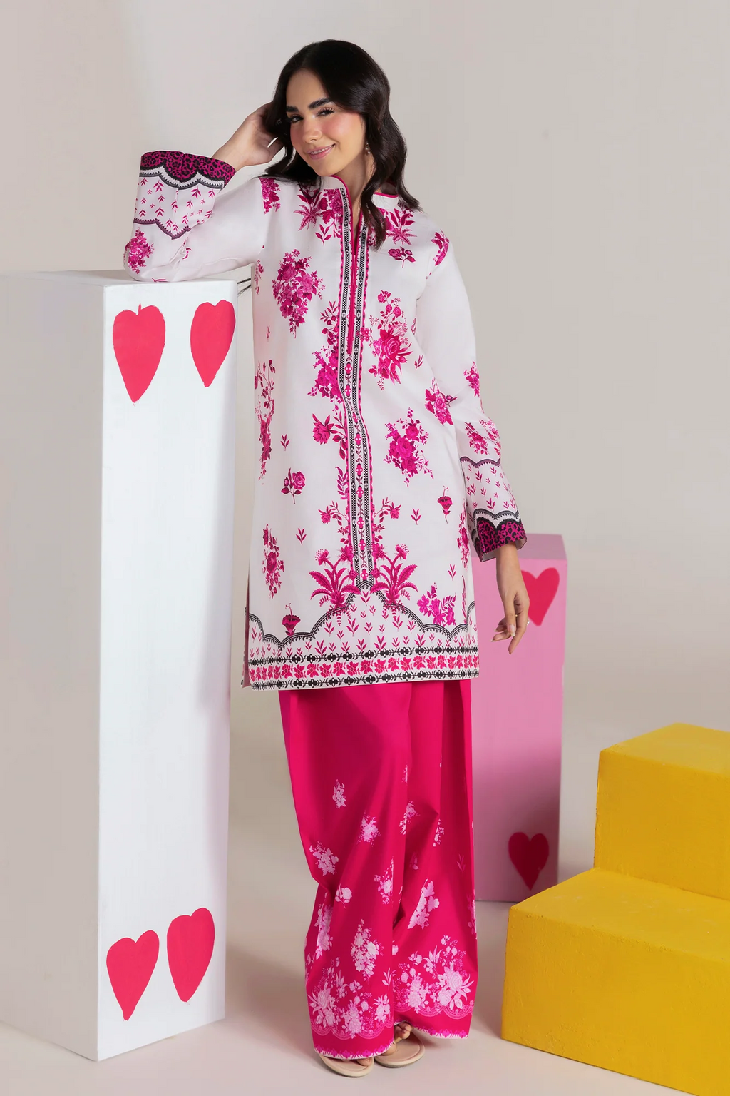 Unstitched Cord 01 I Amal Summer Prints 2Pc I Rajbari