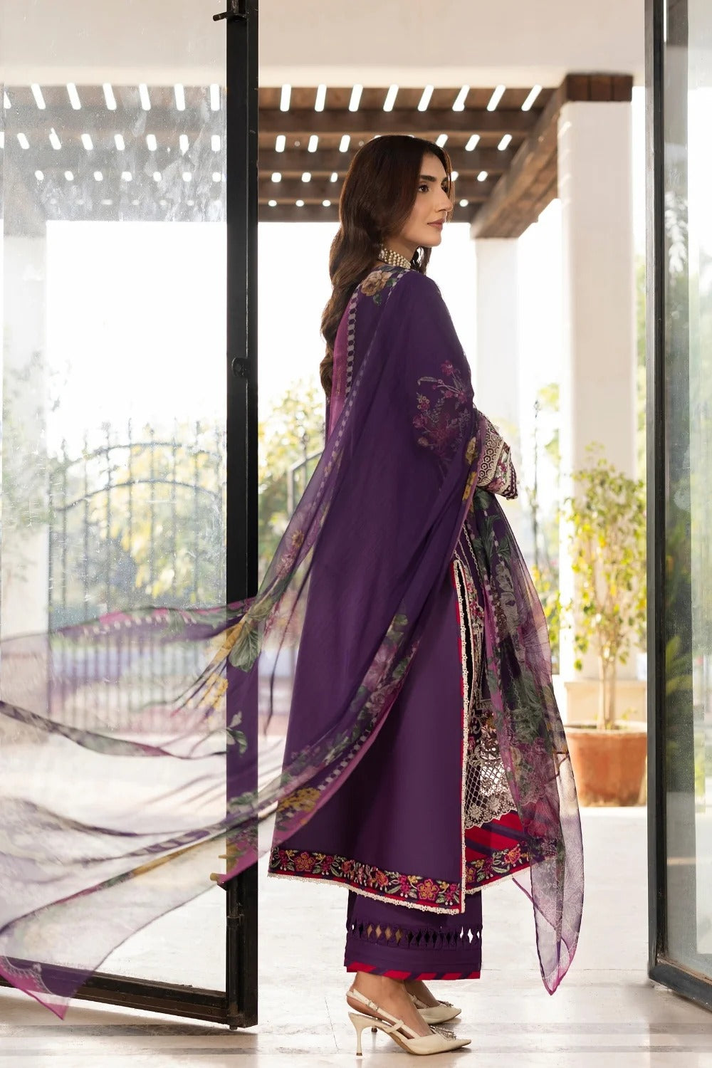 AIMA I DIL KASH unstitched lawn I Gulmina