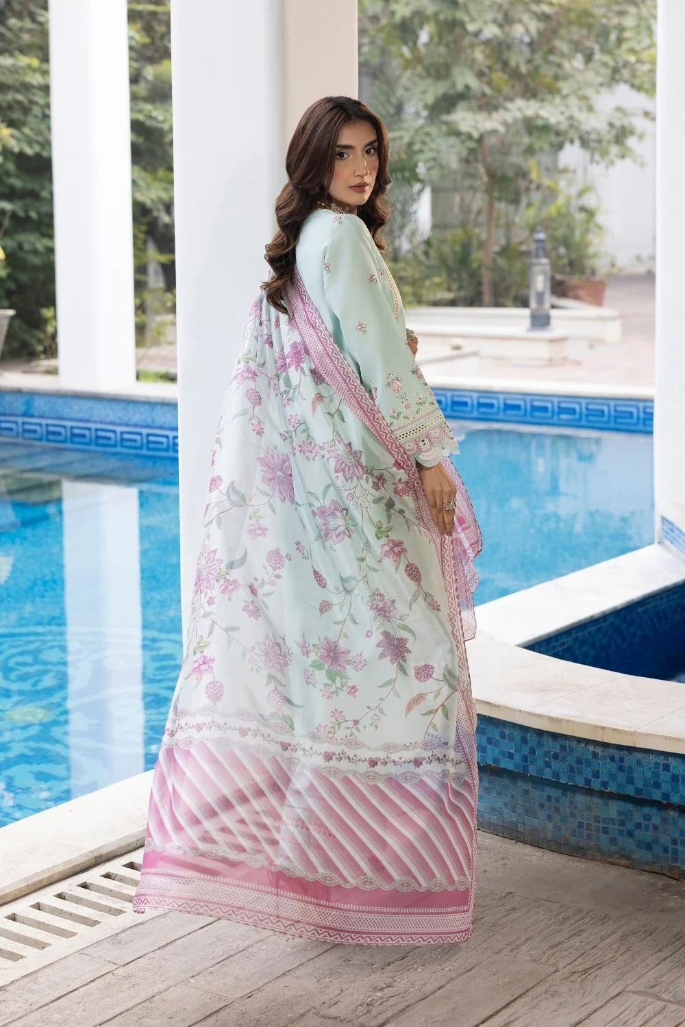 IQRA I DIL KASH unstitched lawn I Gulmina
