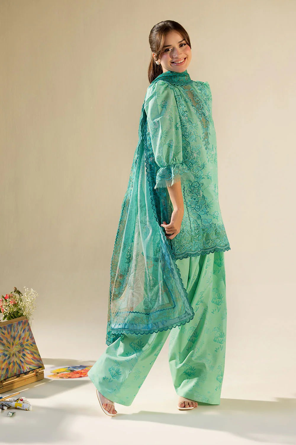 Design 4B I Vital 2026 Unstitched I Sobia Nazir