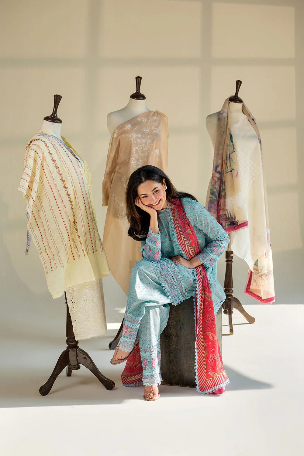 Design 6A I Vital 2026 Unstitched I Sobia Nazir