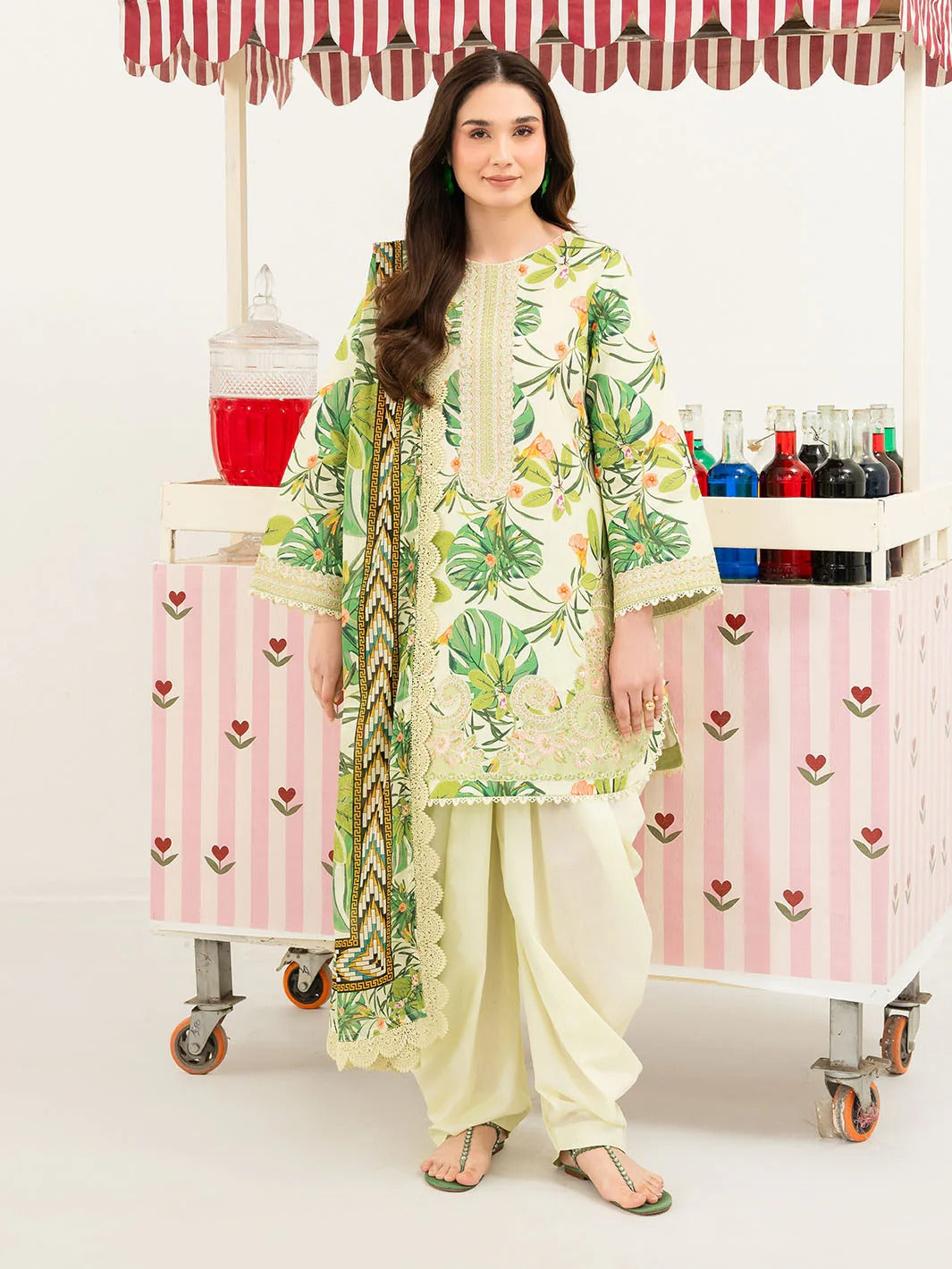 ANA-013 | 3 PC Lawn I  Anaya Lawn Vol 1 I MAHNUR