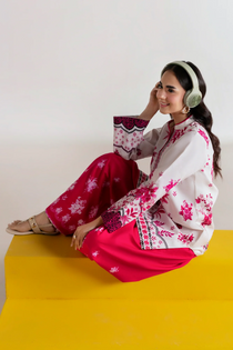 Unstitched Cord 01 I Amal Summer Prints 2Pc I Rajbari