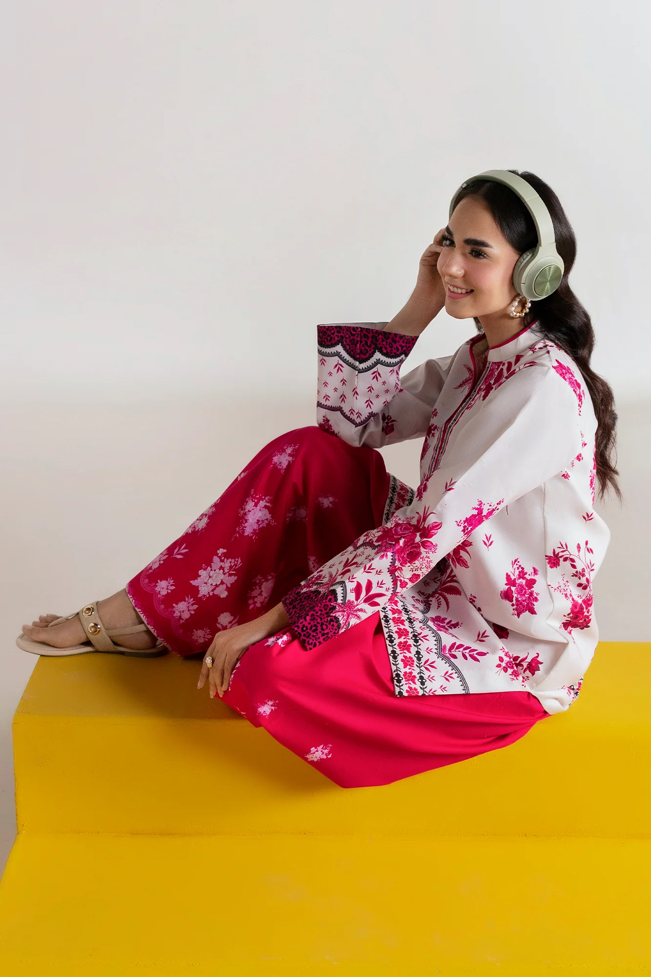 Unstitched Cord 01 I Amal Summer Prints 2Pc I Rajbari