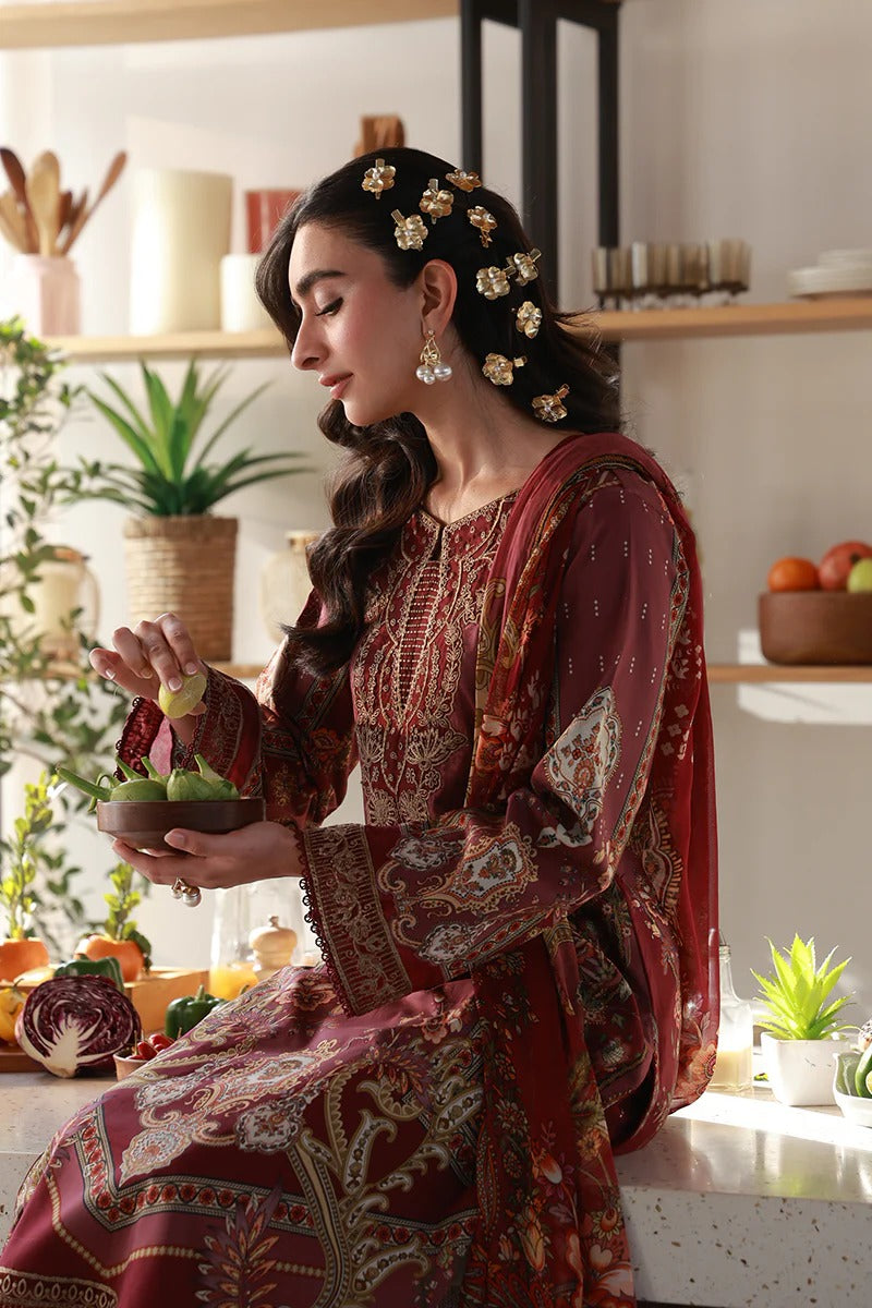 Reva I Delia Unstitched Lawn I Gulaal