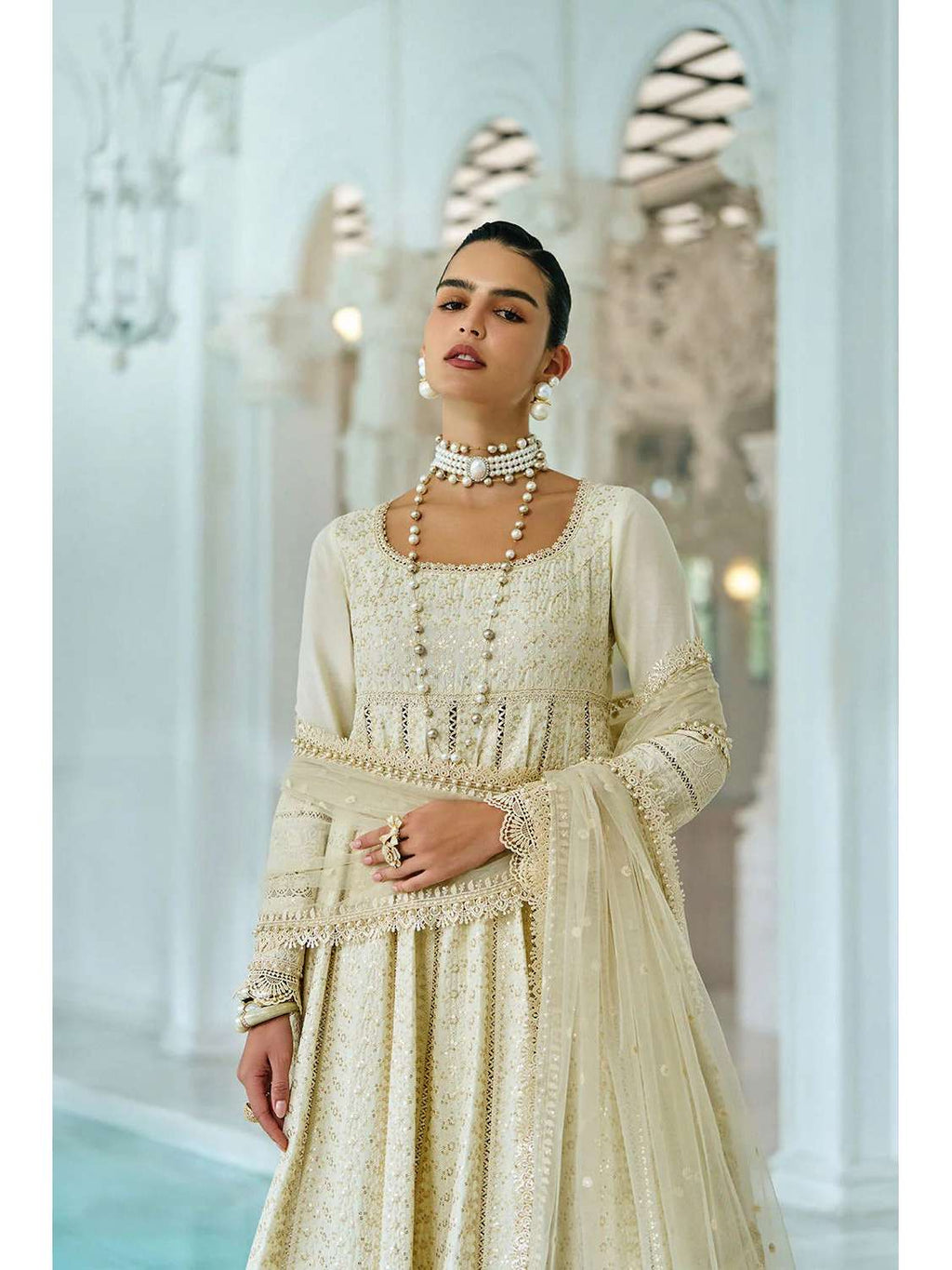 Design 1A I Luxury Lawn Eid Edition 2026 Unstitched I Sobia Nazir