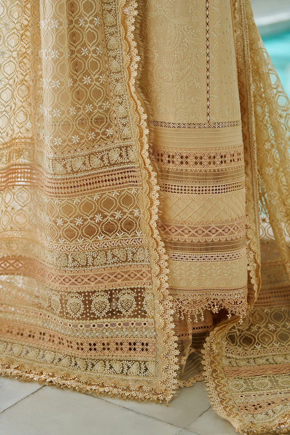 Design 3A I Luxury Lawn Eid Edition 2026 Unstitched I Sobia Nazir