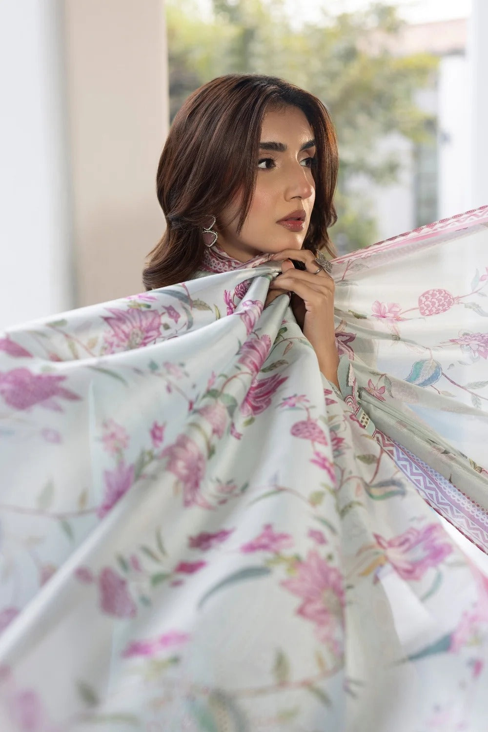 IQRA I DIL KASH unstitched lawn I Gulmina
