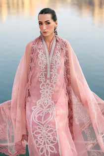 4-B I 3 Piece Unstitched Embroidered Jacquard Lawn Suit I MARIA.B.