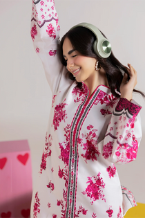 Unstitched Cord 01 I Amal Summer Prints 2Pc I Rajbari