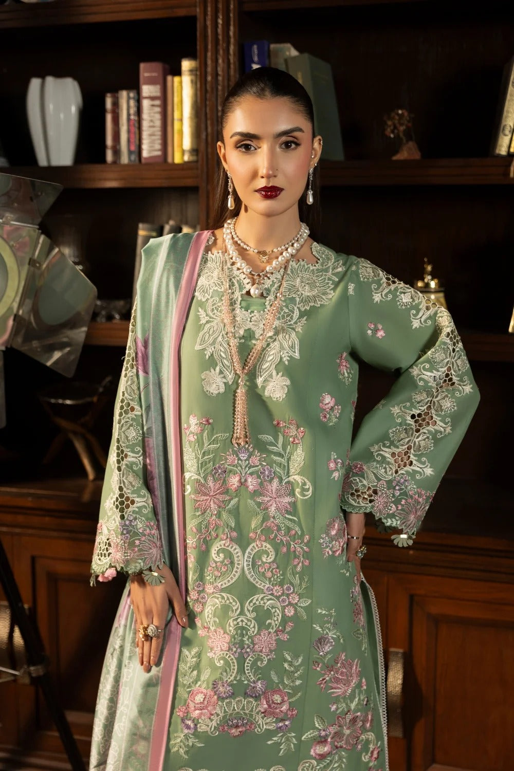 SABA I DIL KASH unstitched lawn I Gulmina