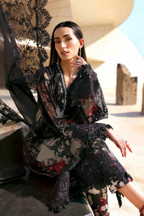 7-B I 3 Piece Unstitched Embroidered Jacquard Lawn Suit I MARIA.B.