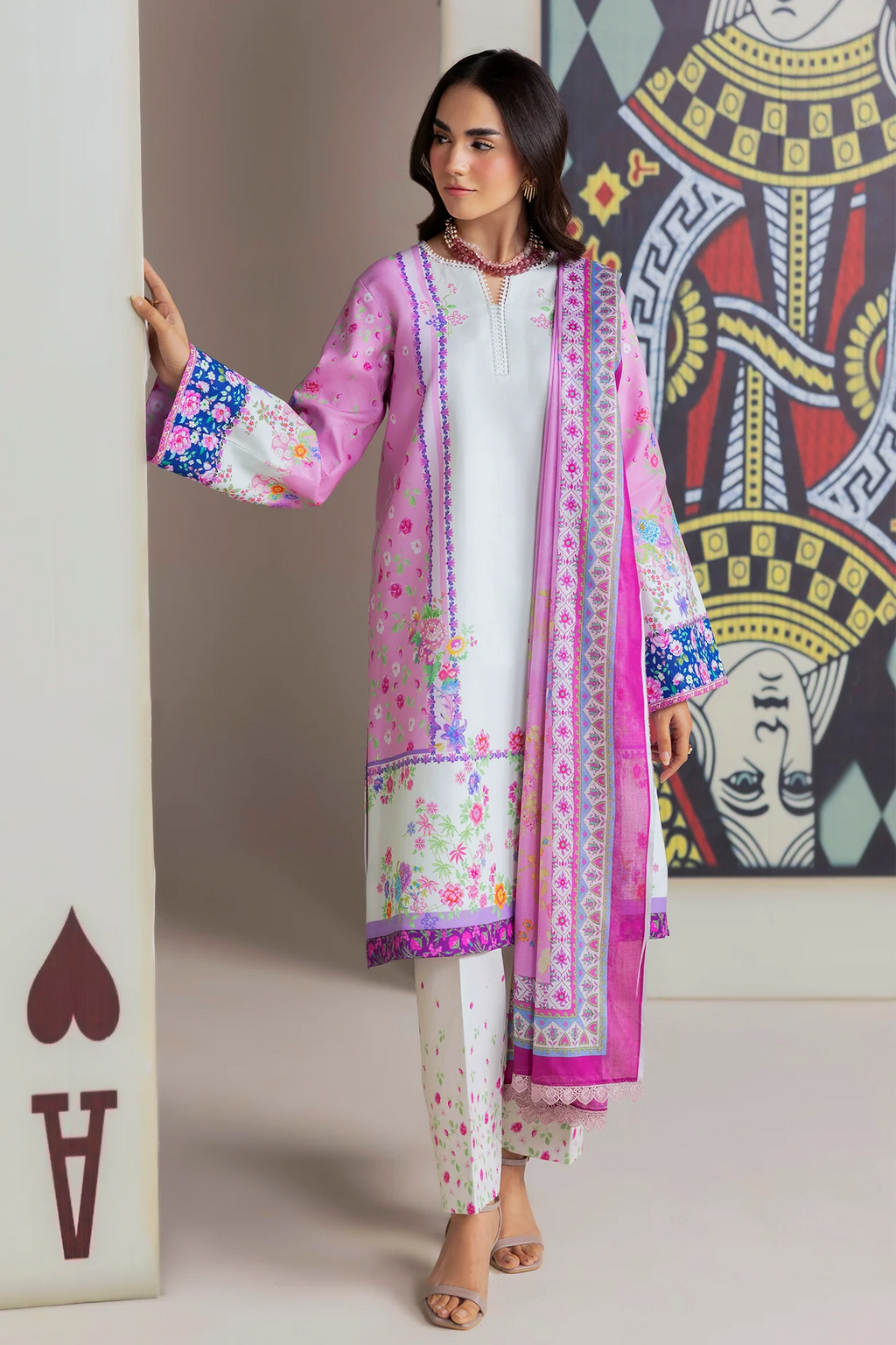 Unstitched Cord 15 I Amal Summer Prints 2Pc I Rajbari