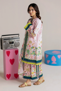 Unstitched Cord 11 I Amal Summer Prints 2Pc I Rajbari