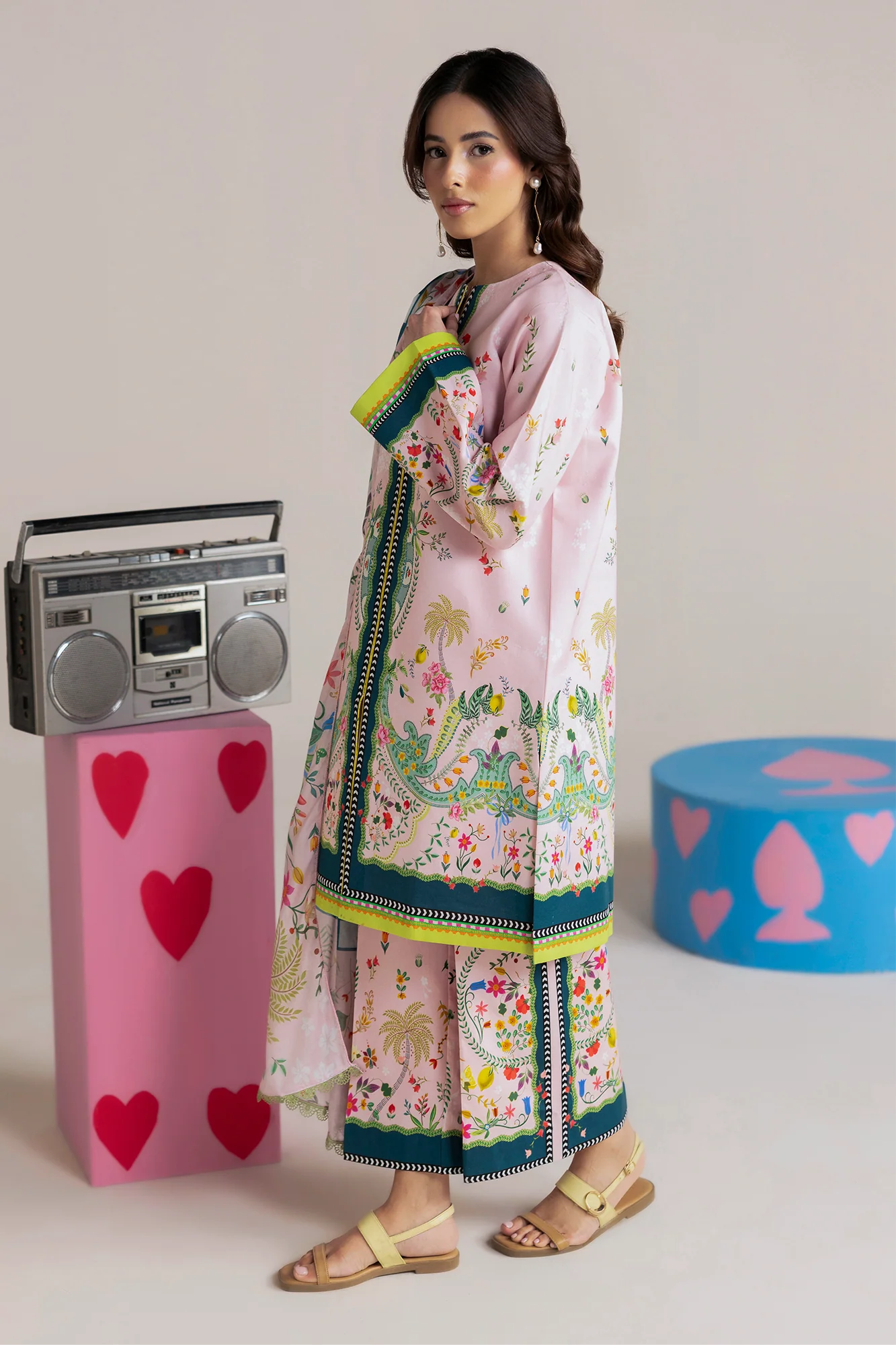 Unstitched Cord 11 I Amal Summer Prints 2Pc I Rajbari