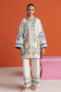 Unstitched Cord 03 I Amal Summer Prints 2Pc I Rajbari