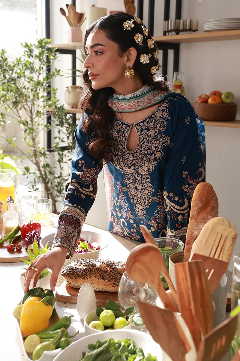 Onyxa I Delia Unstitched Lawn I Gulaal