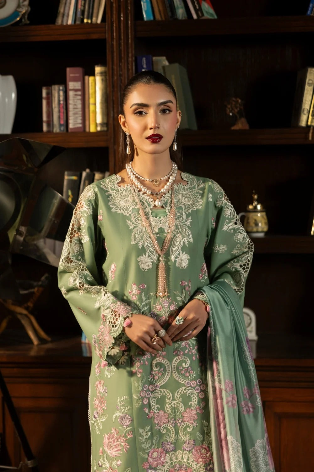 SABA I DIL KASH unstitched lawn I Gulmina
