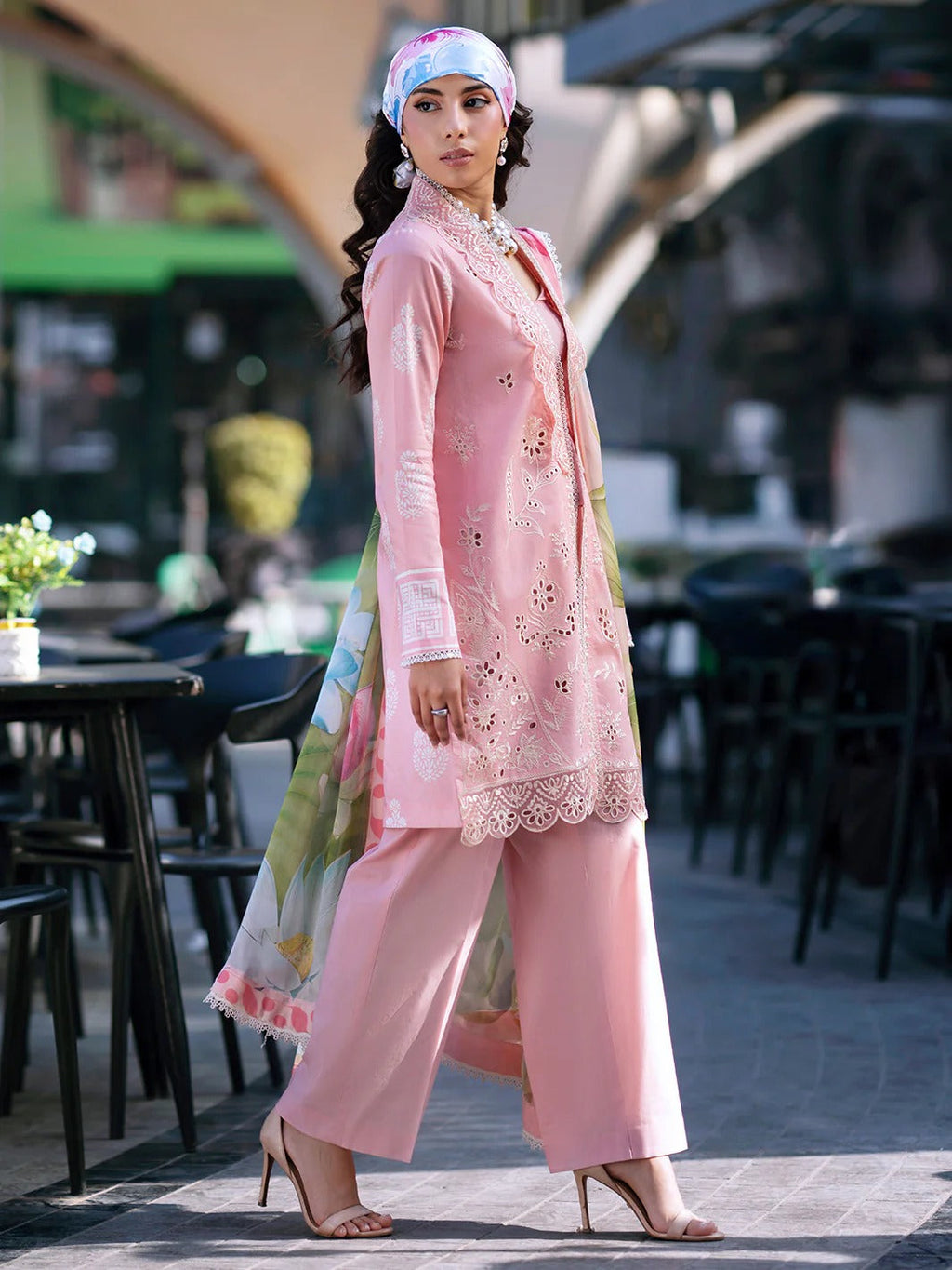 BW - 008 | 3 PC LAWN I Broadway Luxury Lawn '26 I MAHNUR