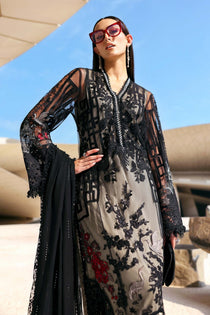 7-B I 3 Piece Unstitched Embroidered Jacquard Lawn Suit I MARIA.B.