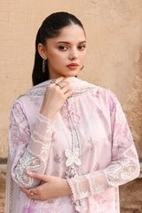 CELESTE FLORA-3PC PRINTED LAWN SUIT I EID LAWN '26 I Cross Stitch