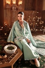 MEADOW MUSE-3PC EMBROIDERED LAWN SUIT I EID LAWN '26 I Cross Stitch Secondary image