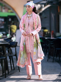 BW - 008 | 3 PC LAWN I Broadway Luxury Lawn '26 I MAHNUR