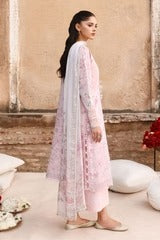 CELESTE FLORA-3PC PRINTED LAWN SUIT I EID LAWN '26 I Cross Stitch