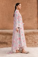 VELVET DUSK-3PC PRINTED & EMBROIDERED LAWN SUIT I EID LAWN '26 I Cross Stitch
