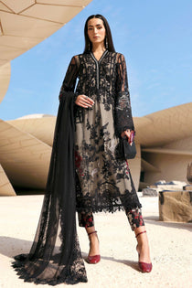 7-B I 3 Piece Unstitched Embroidered Jacquard Lawn Suit I MARIA.B.