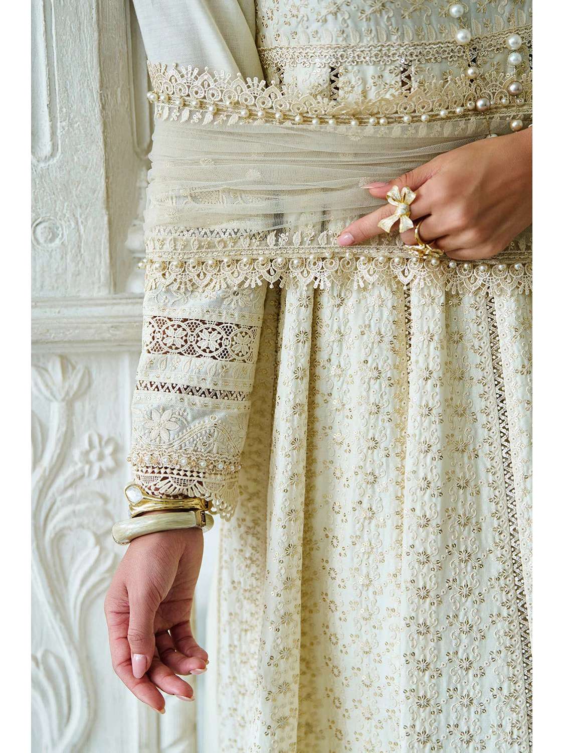 Design 1A I Luxury Lawn Eid Edition 2026 Unstitched I Sobia Nazir