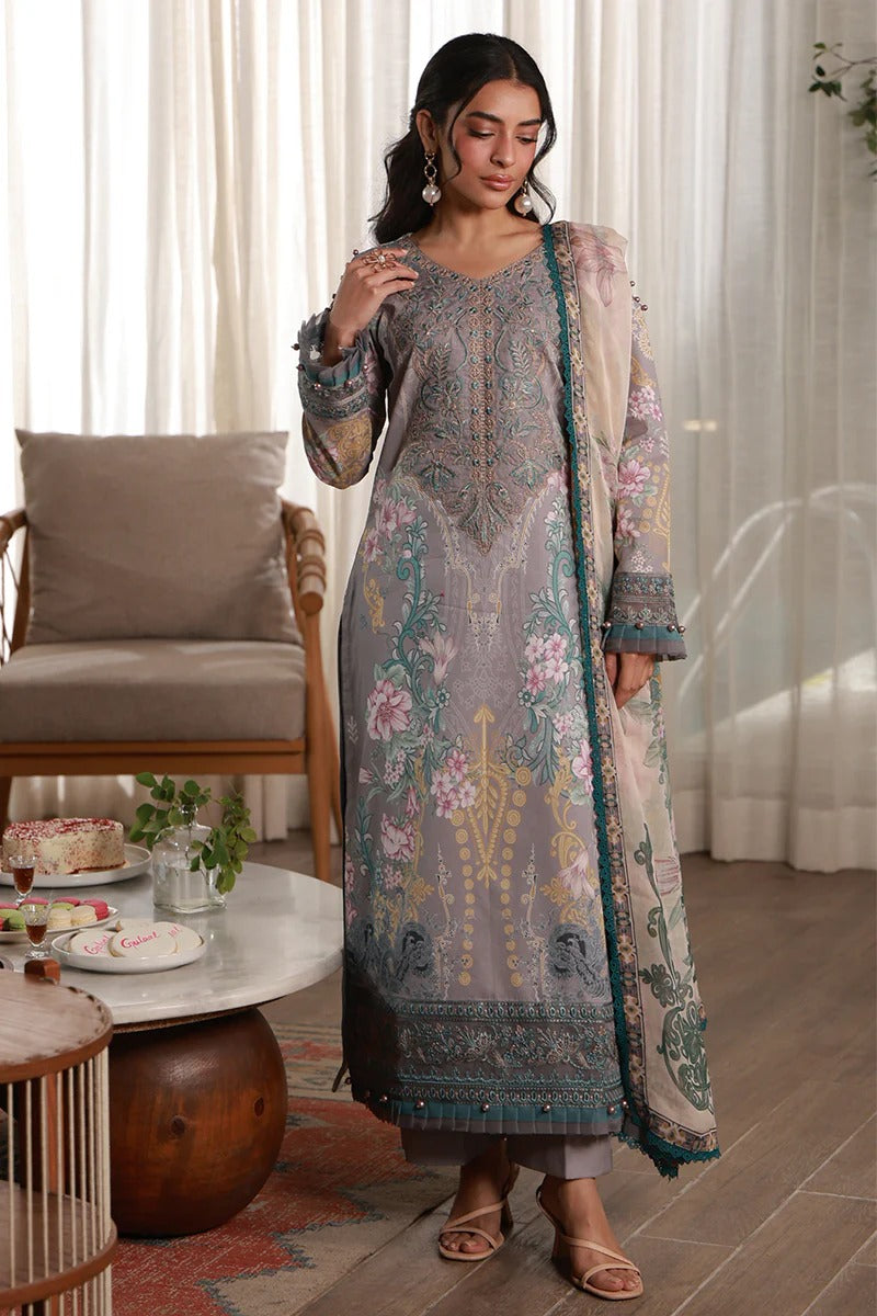 Orra I Delia Unstitched Lawn I Gulaal