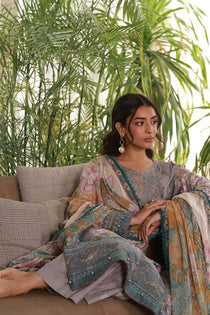 Orra I Delia Unstitched Lawn I Gulaal