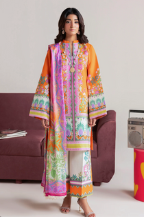 Unstitched Cord 08 I Amal Summer Prints 2Pc I Rajbari