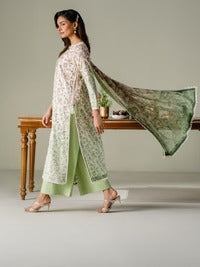 SAGE WHISPER I Unstitched Printed Lawn I Faiza Faisal