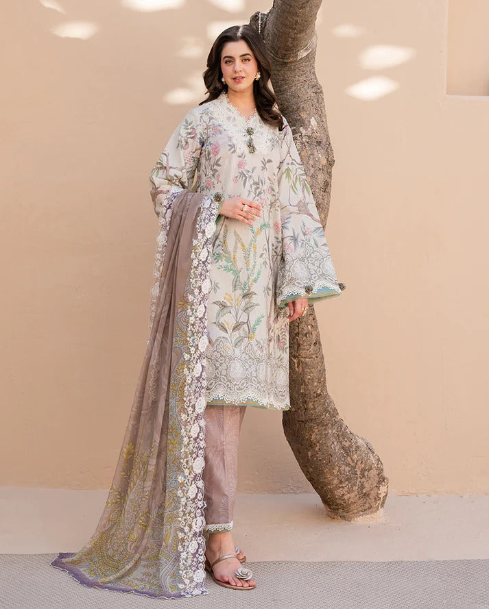 Flora Grace I Summer in Bloom | Printed Lawn I Roheenaz