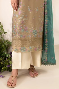 Embroidered Chiffon Dopatta 03 I Premium Edition I RajBari
