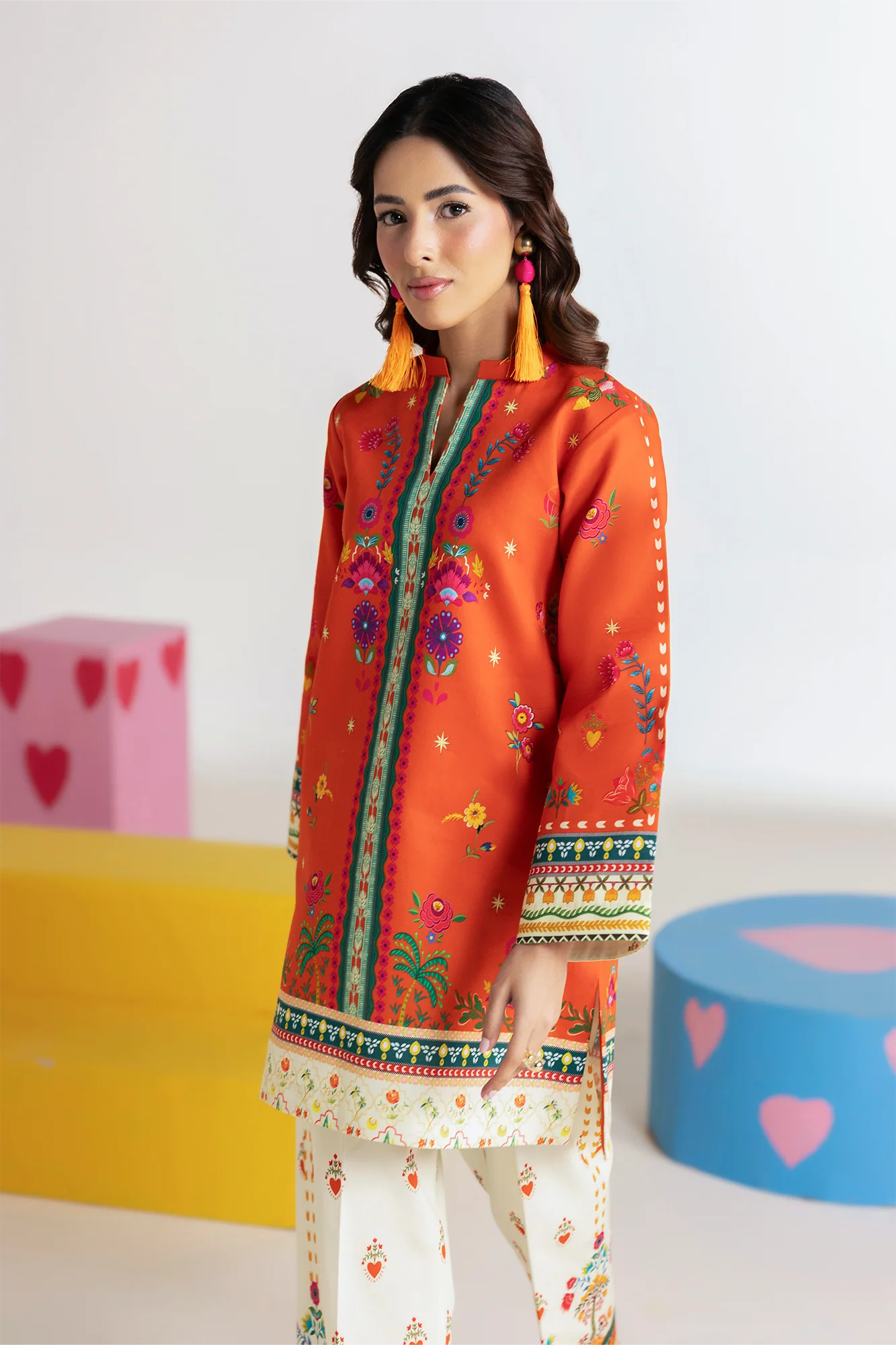 Unstitched Cord 04 I Amal Summer Prints 2Pc I Rajbari