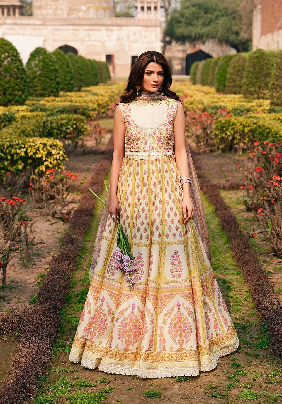 ZQL0013 I The Anga Portal Luxe Lawn Eid Edit'26 I Zarqash