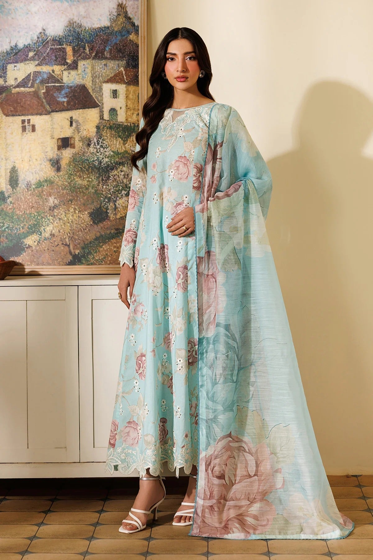 ZL-RTW-26 BAANI I Amani Eid Lawn '26 I Zarif